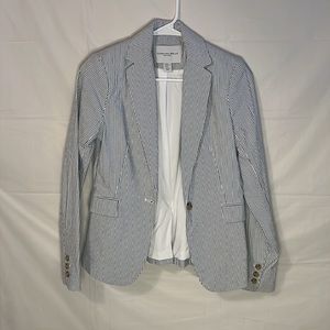 Pinstripe Blazer